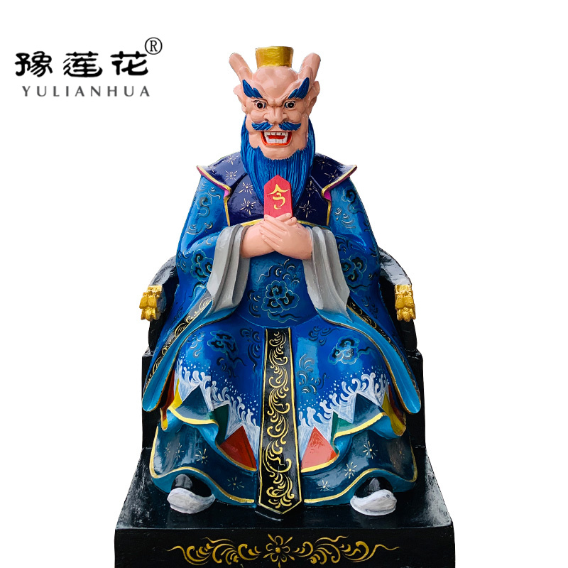 白龙将军神像寺庙供奉立像小白龙塑像龙王女儿小龙女佛像生产