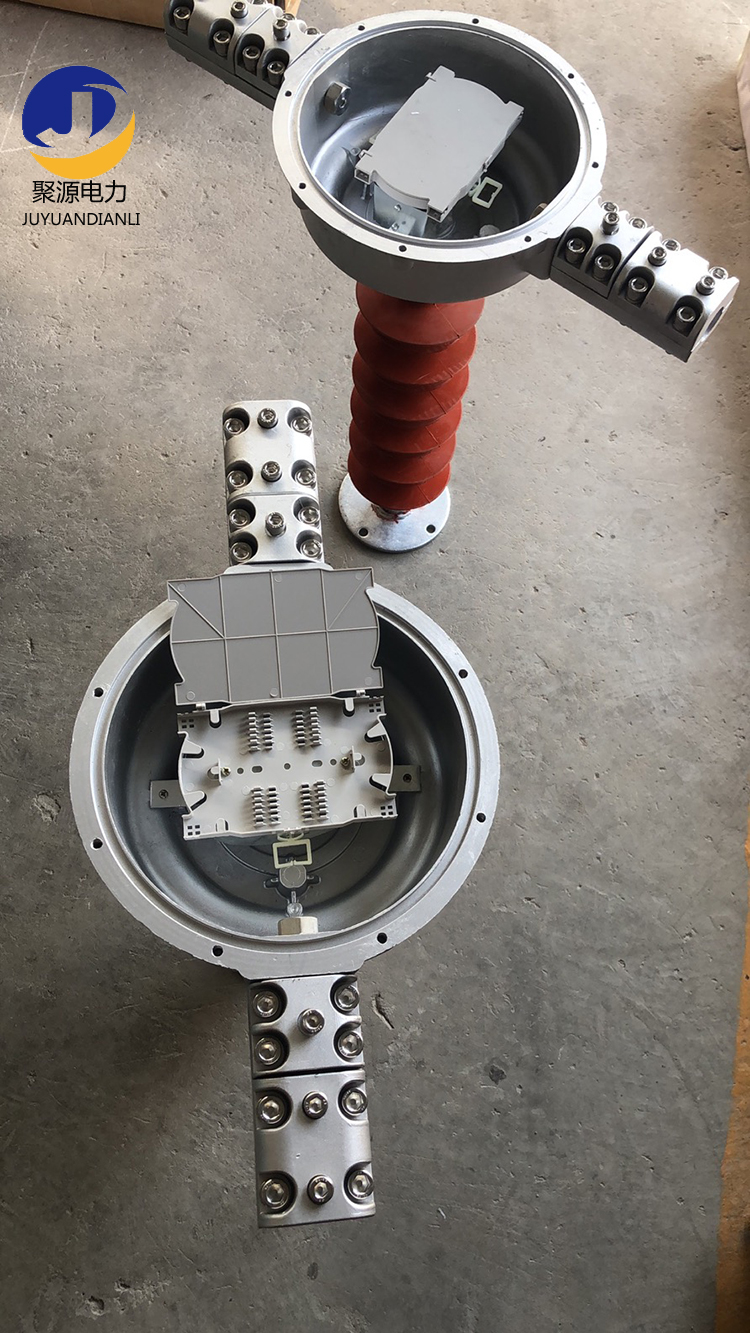 光缆中间盒 35kv线路接头盒 24芯光缆接线盒 通信线路用