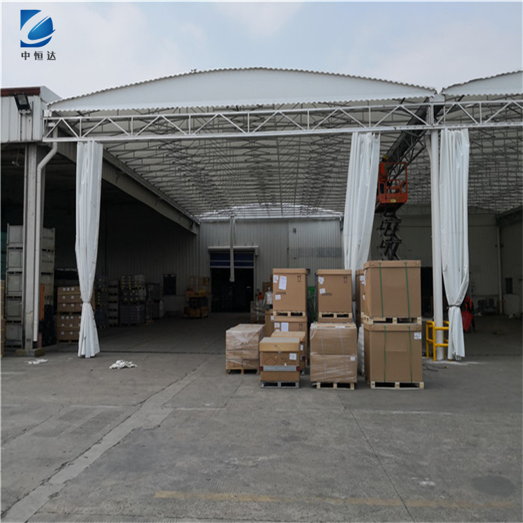 太原钢结构推拉雨棚厂房仓库雨棚