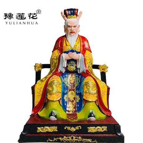 龍王龍母神像 寺廟供奉龍王老爺神像 龍王老奶神像 九龍圣母神像