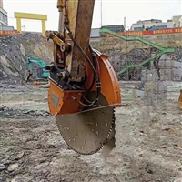 岩石锯 挖掘机改装液压圆盘锯 隧道掘进切割液压岩石锯 