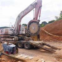 岩石锯 挖掘机液压开荒锯 改装液压岩石锯 横向钩机锯