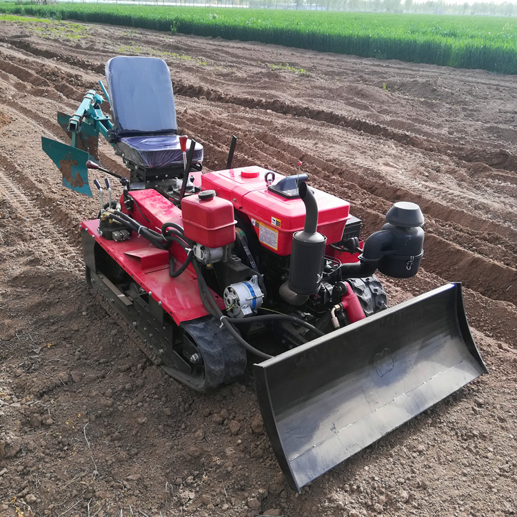 40马力座驾式旋耕犁地机高底盘作业开沟机田园管理除草机