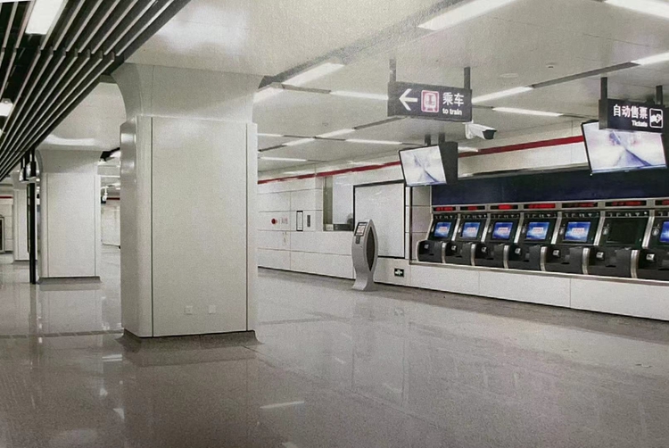 欧佰天花杭州地铁侧墙搪瓷钢板