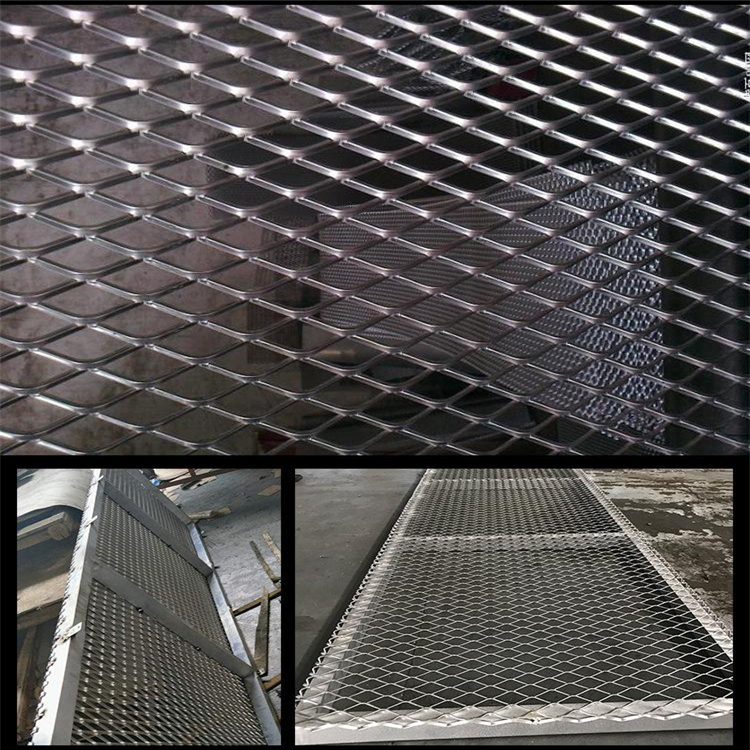 厂家直供防火防潮铝网格天花铝合金拉伸板铝网板