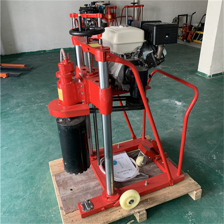 市政护栏取芯机地质勘探取样机20型混泥土打眼机
