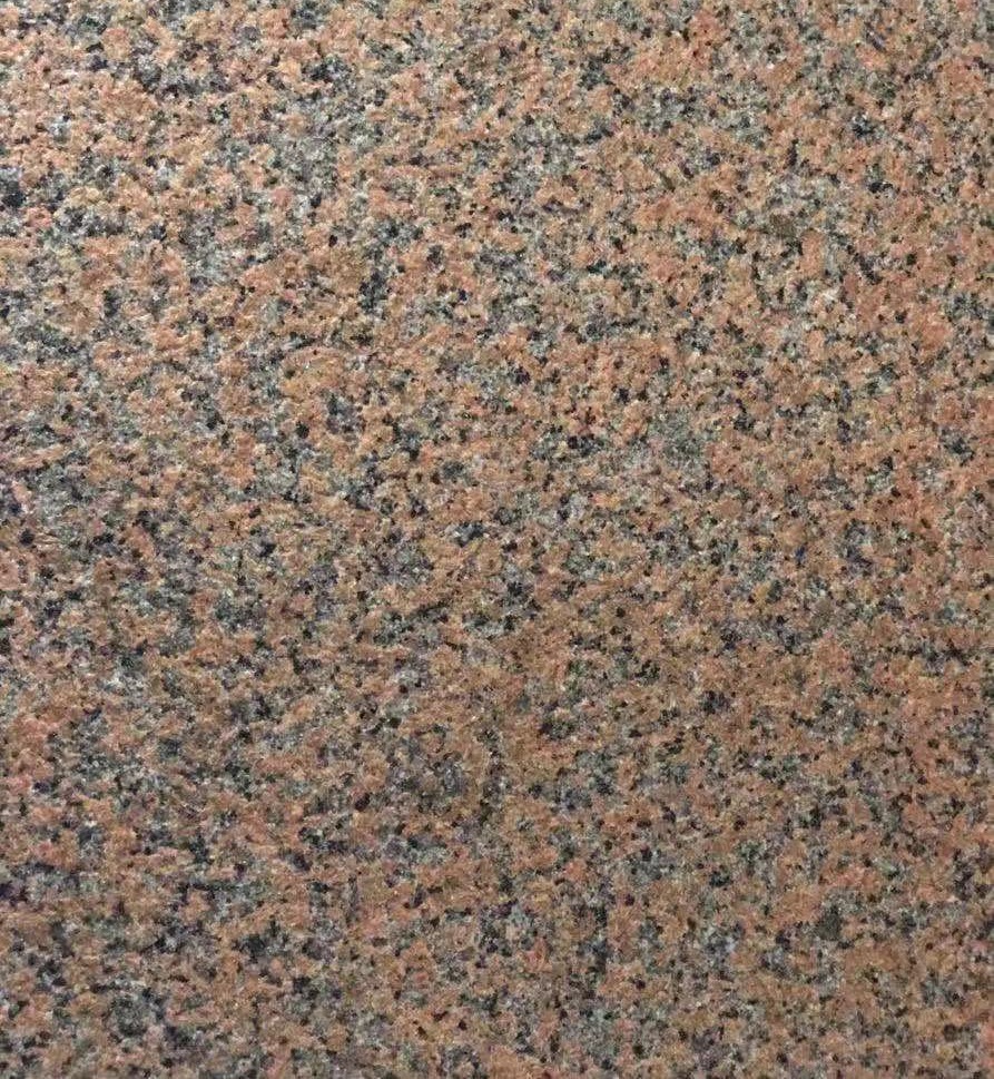 大量供应湖北将军红花岗岩木兰红花岗岩品种丰富天山红石材