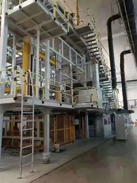 金纬机械TPE、TPO、PVC地板革、汽车脚垫生产线