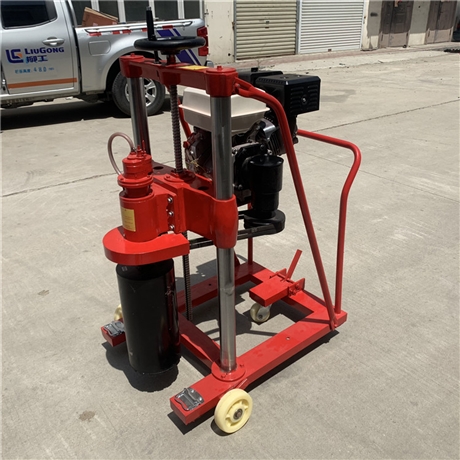 路面护栏安装打孔机柏油马路打眼机混凝土地面取芯机