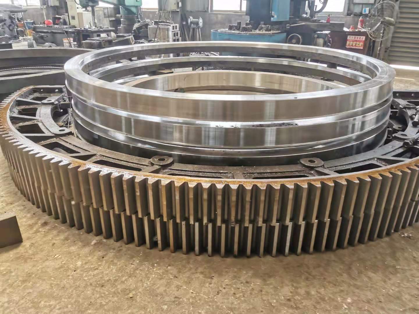 煤泥烘干机大齿轮 烘干机转炉光圈 生产厂家