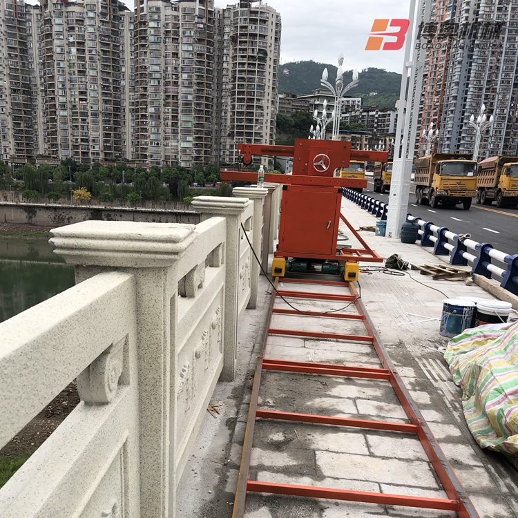 轨道式吊篮桥底检修吊篮