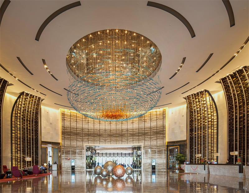 南汇区大酒店灯水晶灯厂家-灯迷汇照明