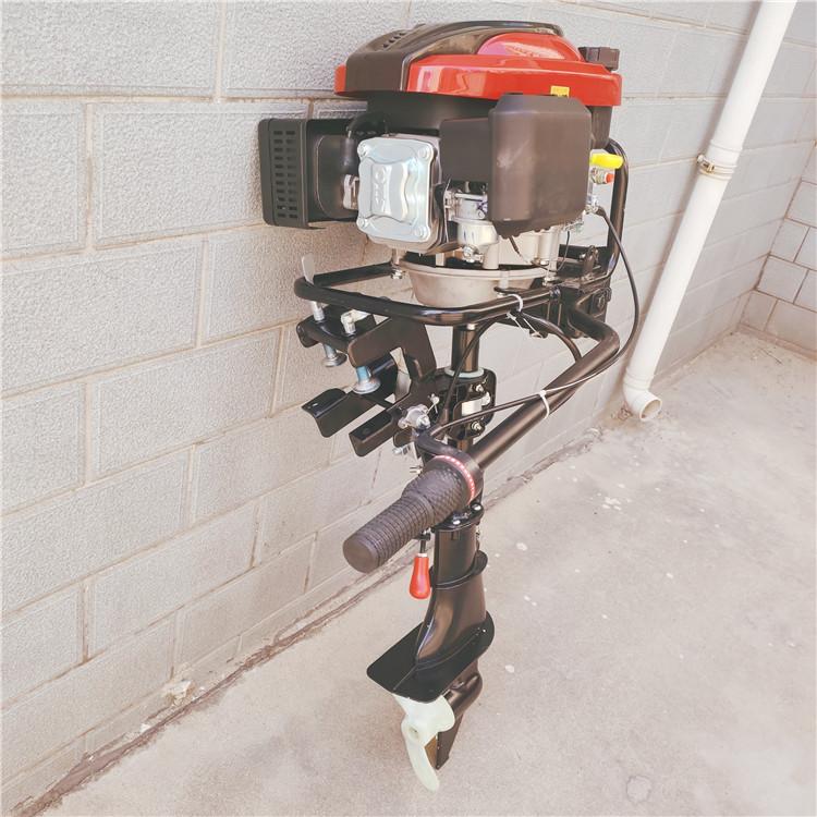 四冲大马力渔船挂浆机立式螺旋挂浆机志为水库养殖渔船用挂浆机