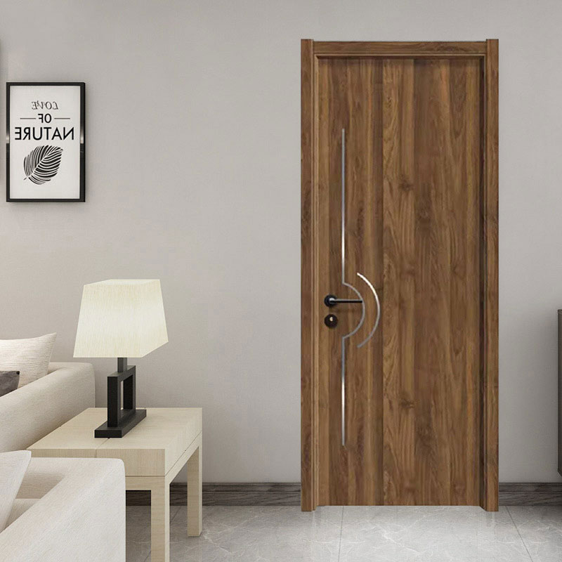 时尚室内多层实木零度免漆木门定制办公室隔音门木门生产厂