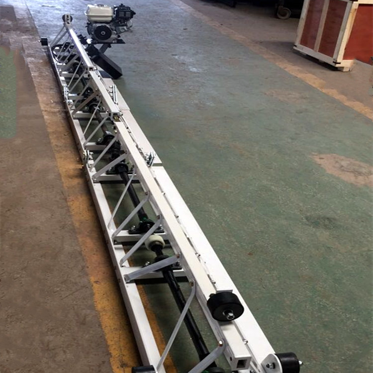 山东厂家定做框架式整平机桥面铺装振动梁可起拱的整平机