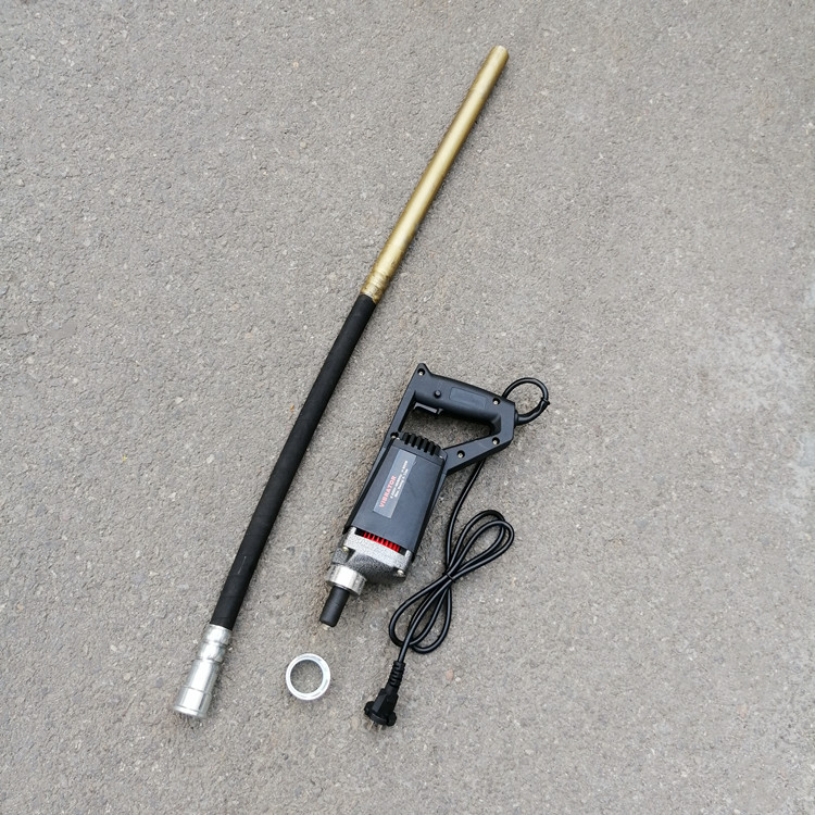 纽威达手提电动震动棒800w1180w便携式震动棒小型1米混凝土振动器