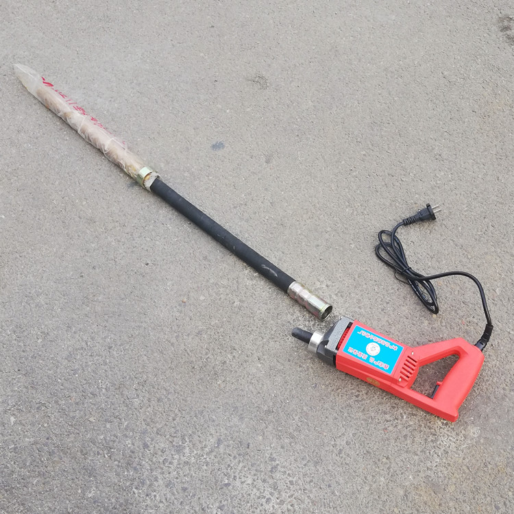 纽威达手提电动震动棒800w1180w便携式震动棒小型1米混凝土振动器