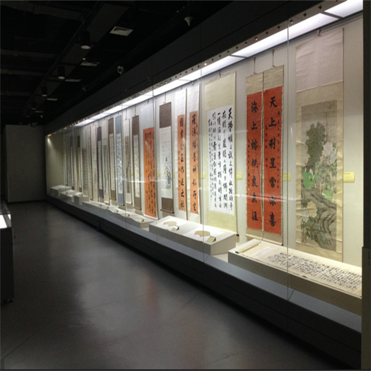博物馆文物展柜 书信书画展示柜 个人收藏馆展览柜 展柜制作公司