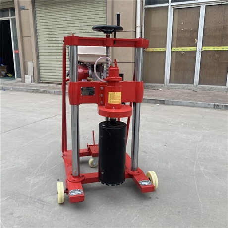 公路路面钻孔取芯机岩石钻孔打眼机地质勘探取芯器