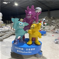 玻璃钢墨西哥世界杯辣椒雕塑 卡通造型