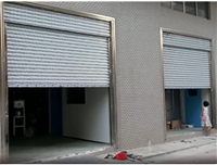 电动抗风车库卷帘门 包边不锈钢卷闸门定做 全包边保温抗风防盗卷闸门