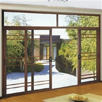 三亚防盗防蚊防火纱窗门窗  一体定制