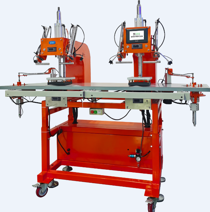 缝得快双头压烫标机 缝得快烫标机怎么用