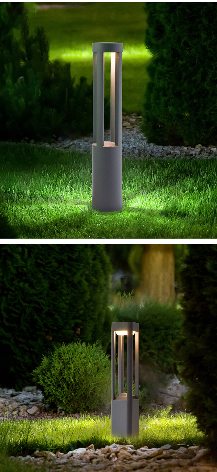 铂瑞庭院灯 户外3米防水超亮led草坪灯 小区别墅园林工程草坪高杆灯