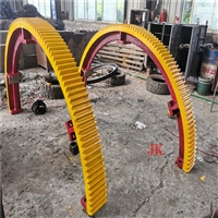 2.4米煤炭烘干机大齿轮干燥机大齿轮制作厂家