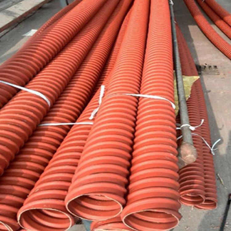 聚乙烯穿线波纹管 电力预埋圆形波纹管 廊坊路桥穿线波纹管 兴泰厂家