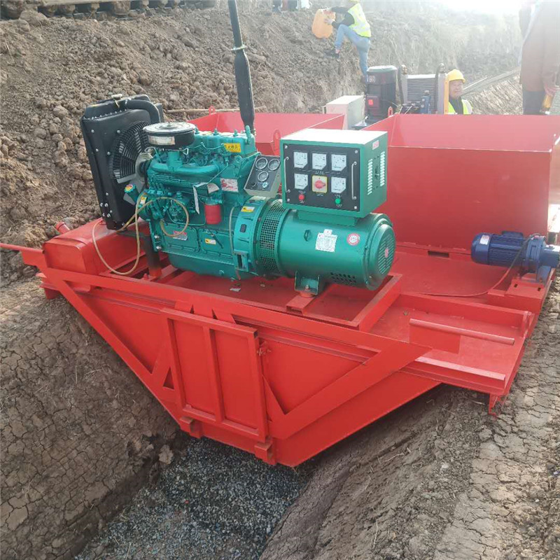 高速公路排水沟农田水渠边沟滑模机现浇式水渠成型机