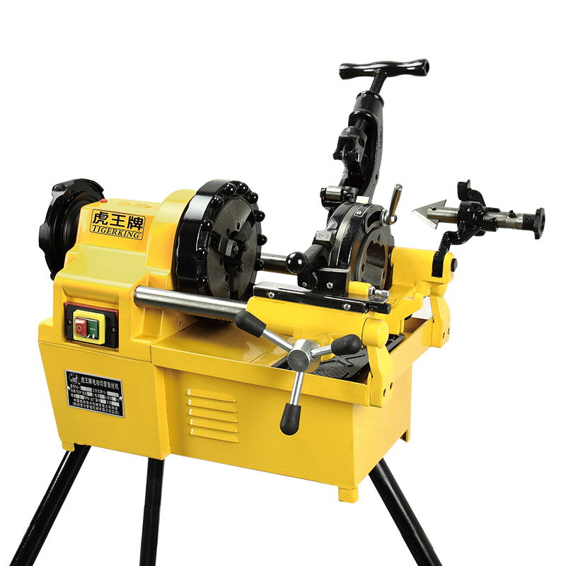 套丝机电动虎自动多功能220v2寸3寸4寸380虎王消防管开牙机