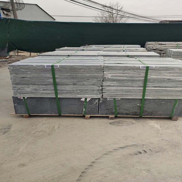 青石加工厂 80厚哑光面青石板厂家销售