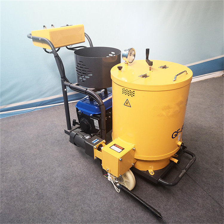 水泥地面修补灌缝机 厂区路面沥青胶60升填缝机 沥青胶加热设备厂家