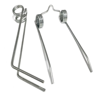 厂家定制异形弹簧 不锈钢异形弹簧 不规则卡边弹簧 多规格可加工