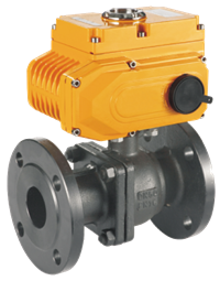 电动铸钢法兰球阀 Q941F-16C DN80 电动高温切断阀 蒸汽阀