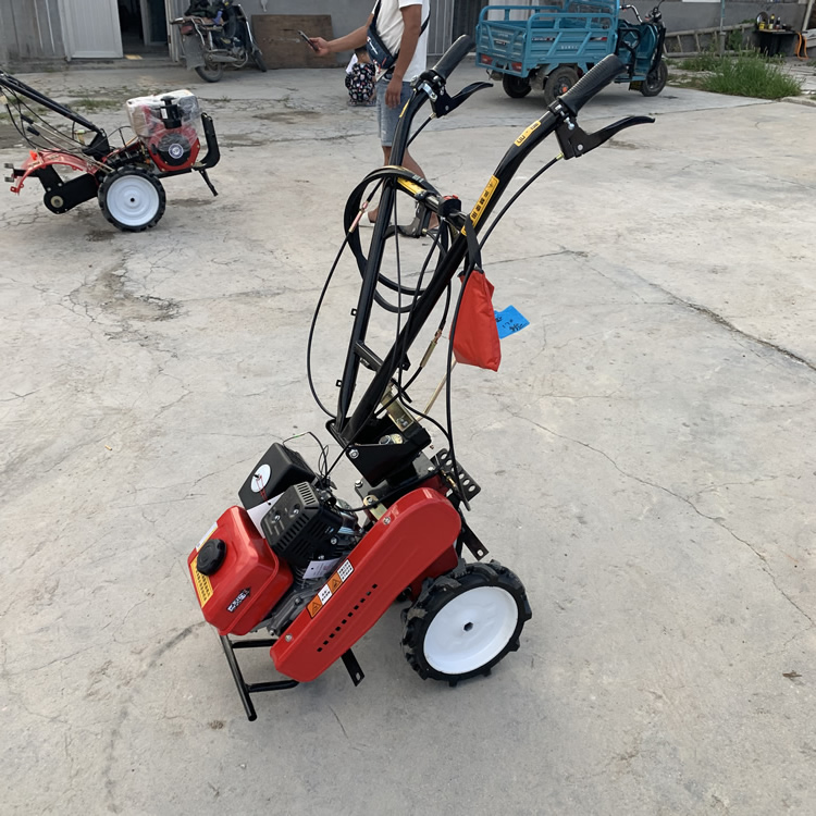 类乌齐独轮微耕机丽建188汽油烤烟培土开沟机