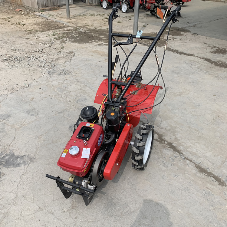 173柴油风冷独轮微耕机丽建封开农用多功能开沟培土机