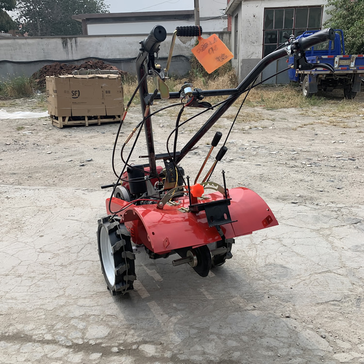 平山园林微耕机丽建177汽油烟叶开沟培土机