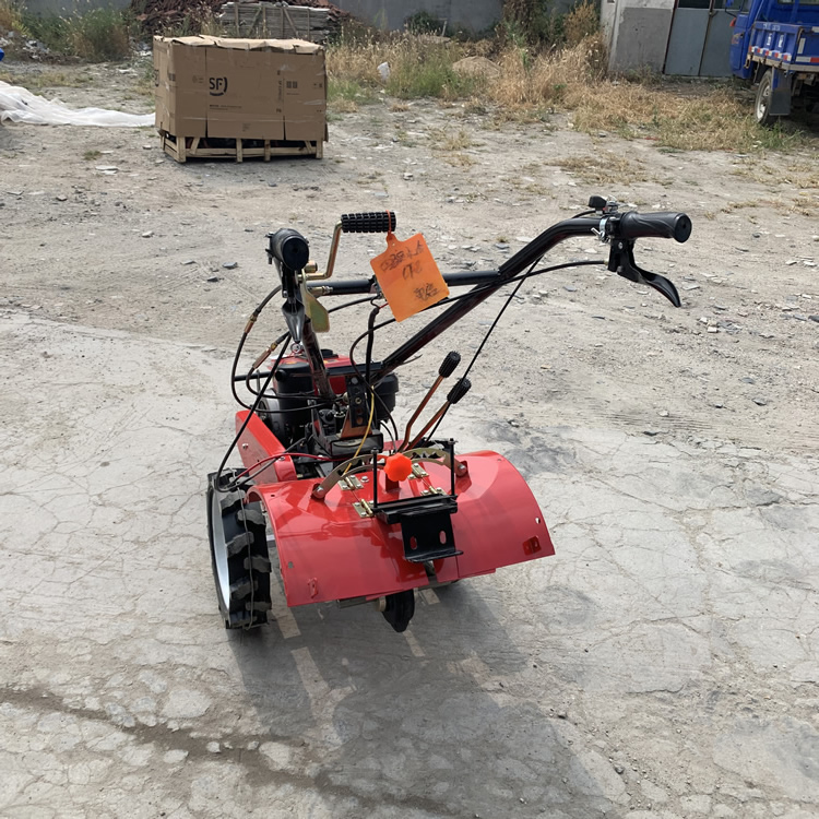 嘉定差速微耕机丽建9马力新型果树开沟培土机