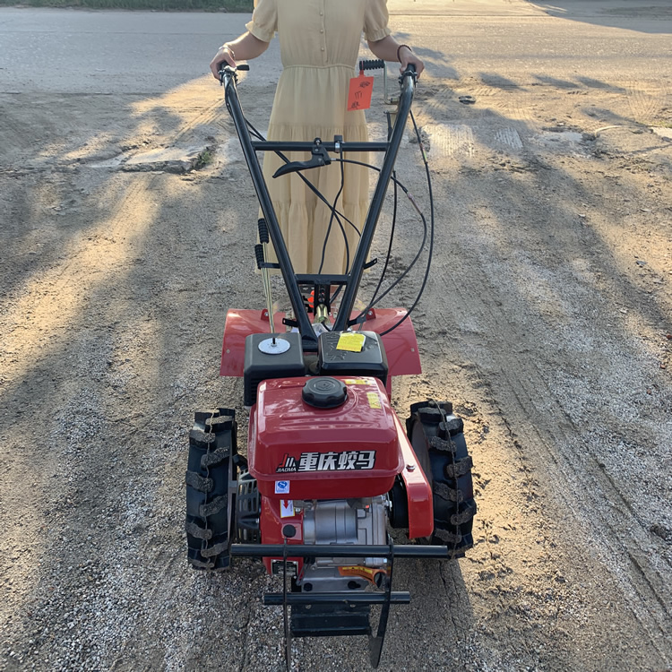 兴国微耕机除草丽建55马力独轮耕地机