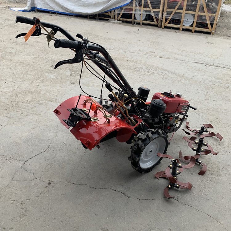 辽中微耕机价位丽建8.5马力多功能开沟培土机