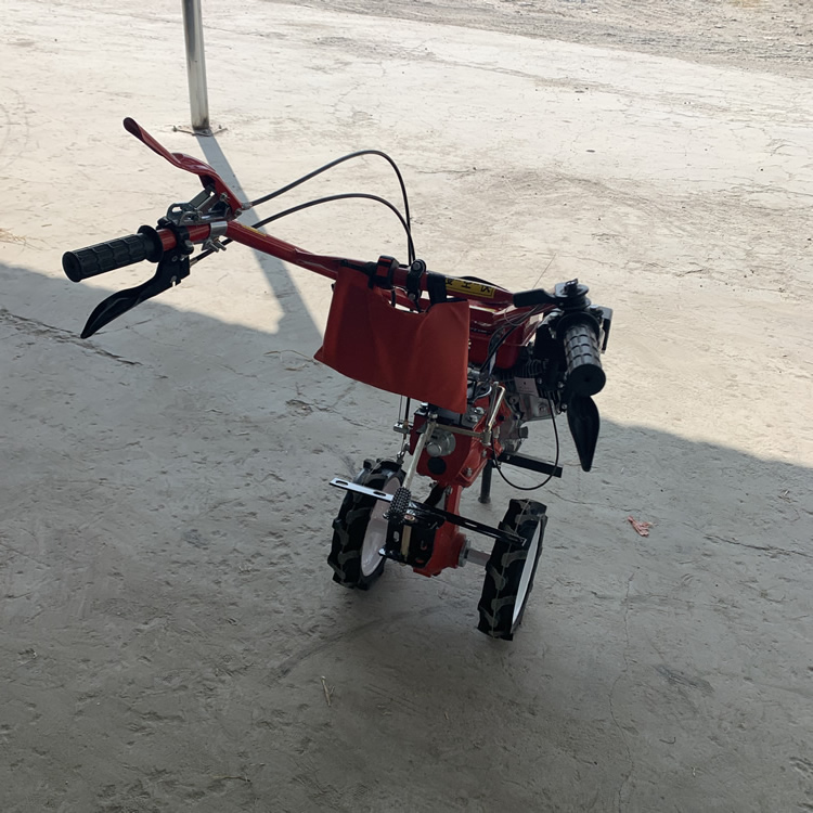 浚县茶园微耕机丽建195风冷柴油小型农用耕地机器