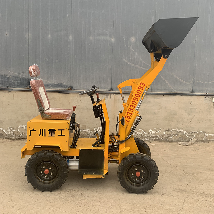 农用轮式四驱小型装载机 多功能轮式装载机 工程小型电动小铲车