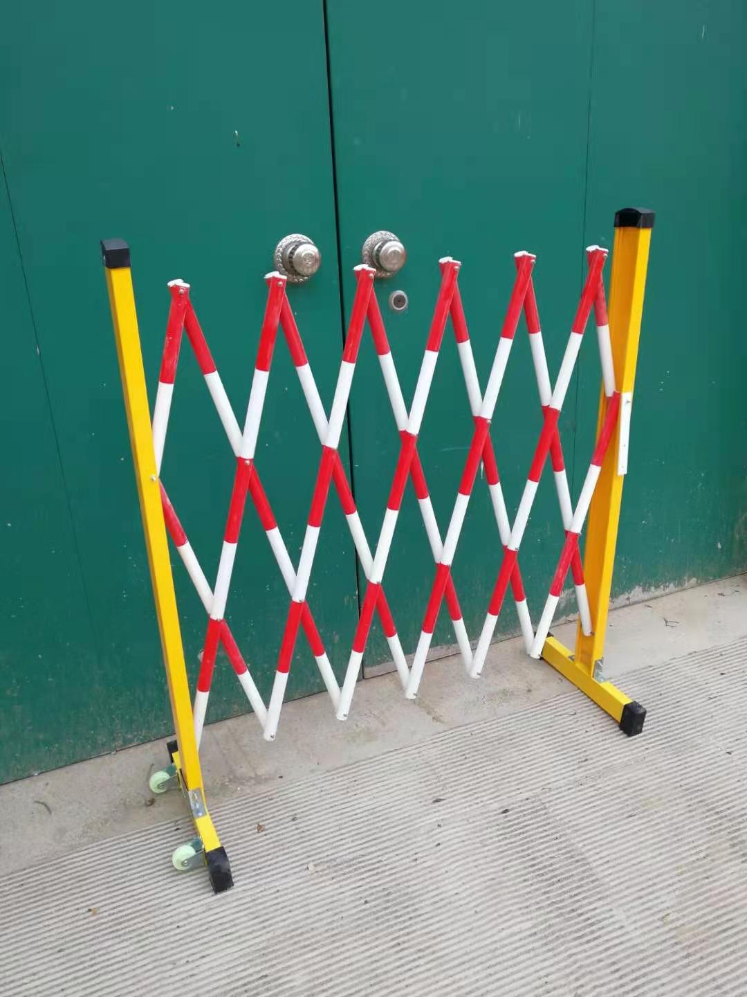 伸缩护栏施工隔离栏 电力施工安全围栏 玻璃钢绝缘管式隔离栅价格