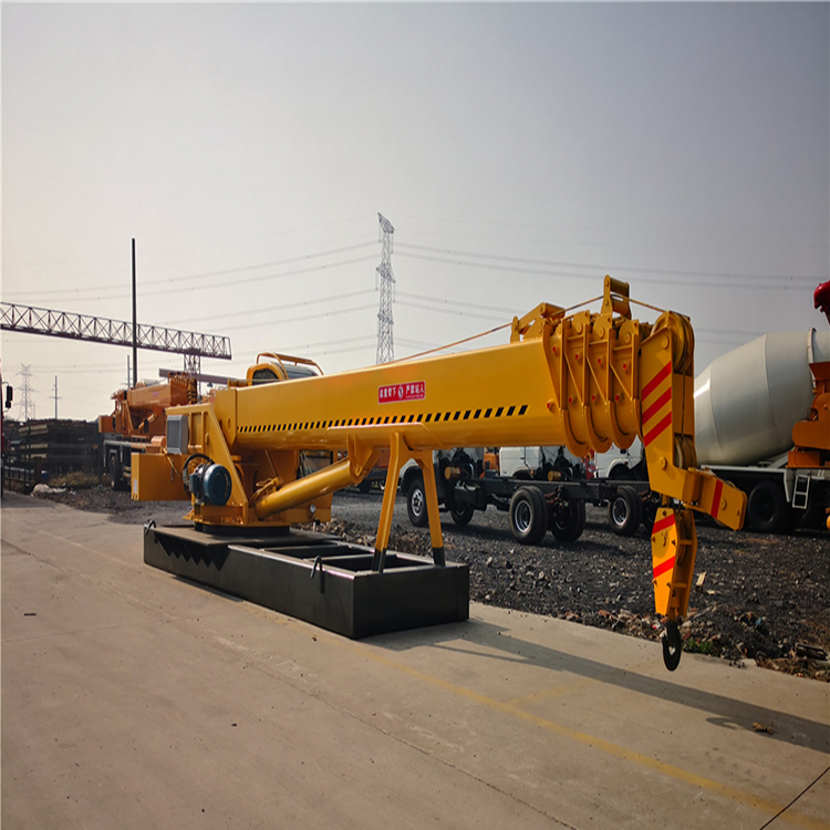 小型甲板克令吊530吨船吊起重机