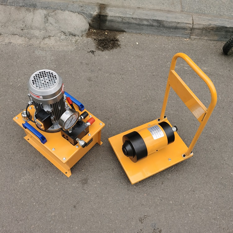 螺纹钢镦粗机7mm预应力钢绞线墩头机便携式液压镦头机