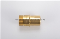 KZE-BB螺纹式液压快速接头(黄铜)(033)