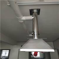 杭州实验室原子吸收罩 可伸缩带风阀 嘉兴不锈钢集气罩 