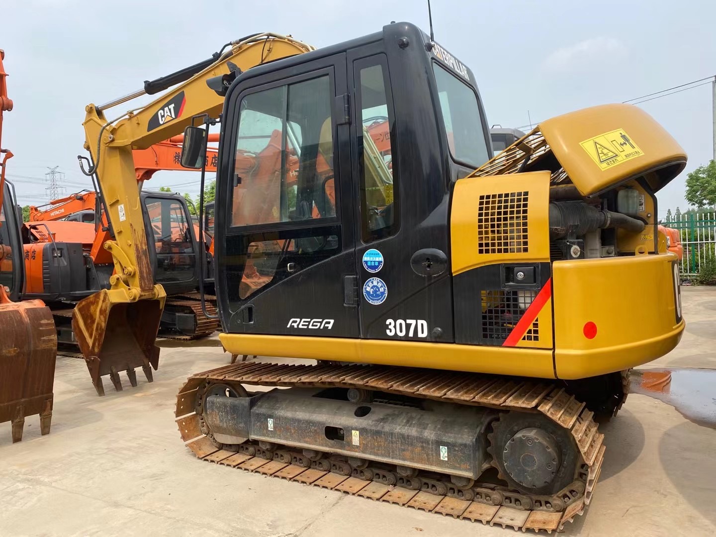 二手挖掘机卡特307d原装进口性能强劲手续齐全